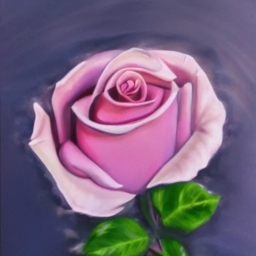 Image similar to rose made of water, rose, water, water rose, realistic