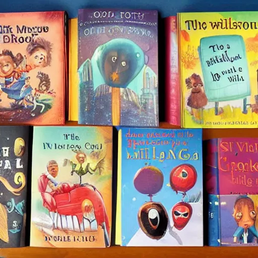 Image similar to photo : the covers of terrible children's books