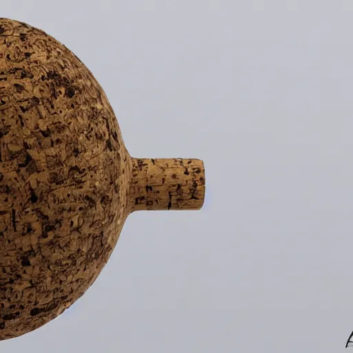 Image similar to a big black cork