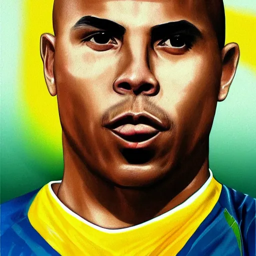 brazilian ronaldo 2 0 0 2, potrait, 4 k | Stable Diffusion | OpenArt