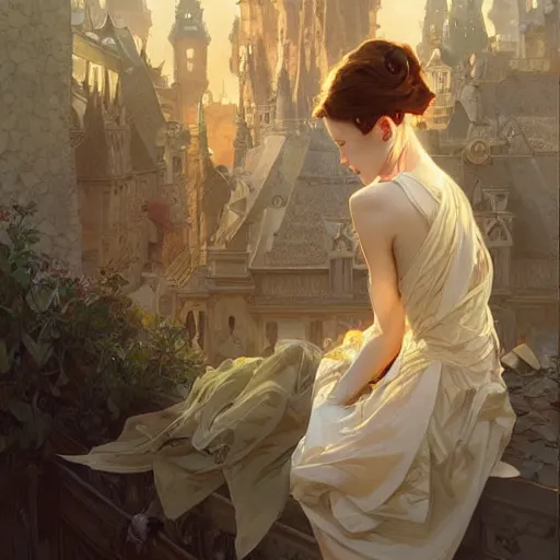 Prompt: France , intricate, elegant, highly detailed, digital painting, artstation, concept art, matte, sharp focus, illustration, art by Artgerm and Greg Rutkowski and Alphonse Mucha