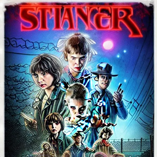 Image similar to Stranger Things Eleven Season 3