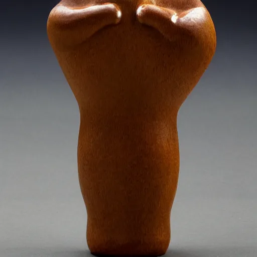 Image similar to melting bear bottle forming a shape of a woman - h 1200