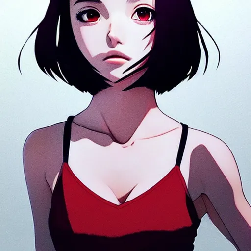 Prompt: a beautiful young japanese natalie portman alluring instagram model in crop top, by ilya kuvshinov and artgerm, aesthetic, gorgeous, alluring, attractive, gapmoe yandere grimdark, trending on pixiv fanbox, painted by greg rutkowski makoto shinkai takashi takeuchi studio ghibli, akihiko yoshida