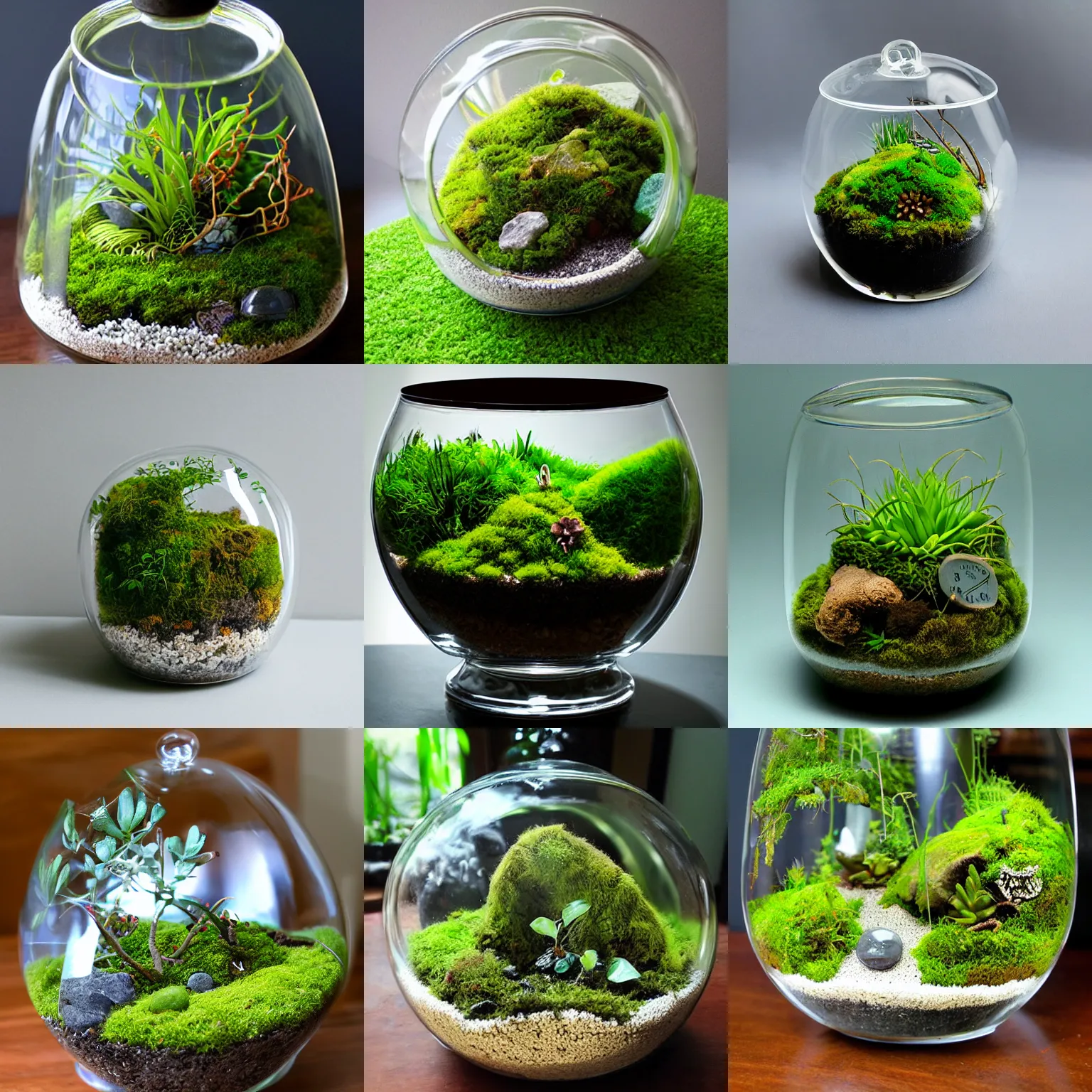 Image similar to moss terrarium