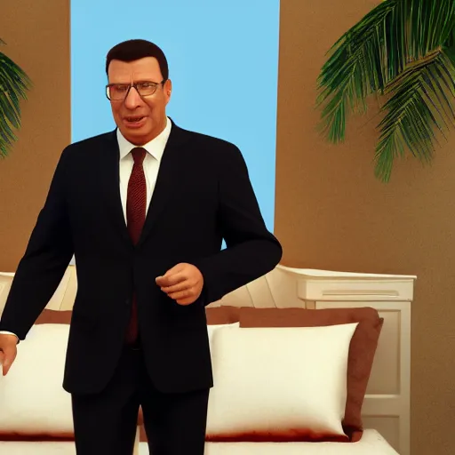 Prompt: serbian president aleksandar vucic in moana movie, high quality illustration, trending on artstation, octane render, 4 k, pixar rendering,