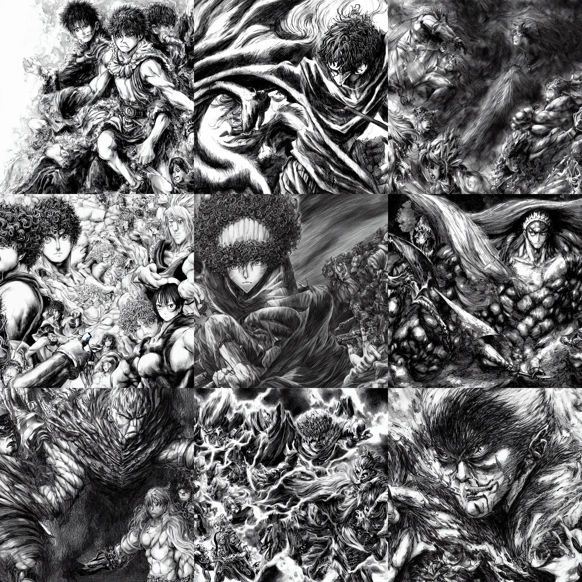 The art of Berserk is beautiful. Some of the best out of all the