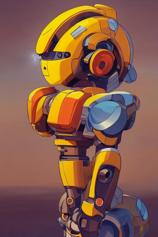 Image similar to metabots medabots medarotto medarot robot minimalist comics helmet mask neon cybereye, behance hd by jesper ejsing, by rhads, makoto shinkai and lois van baarle, ilya kuvshinov, rossdraws global illumination ray tracing hdr radiating a glowing aura