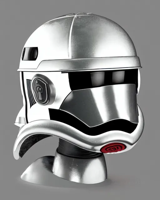 Prompt: bubbletrooper helmet from the movie bubble wars