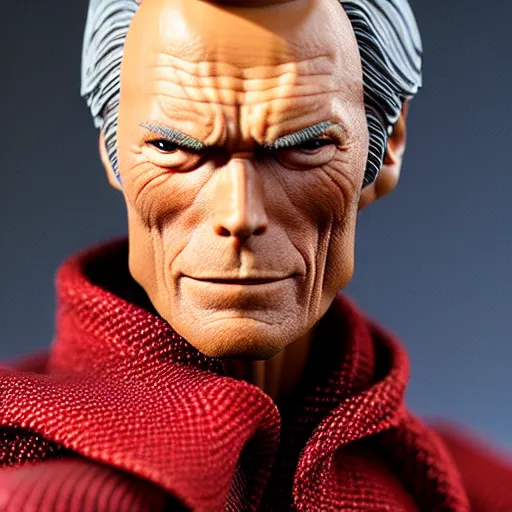 Image similar to clint eastwood action figure by hot toys.