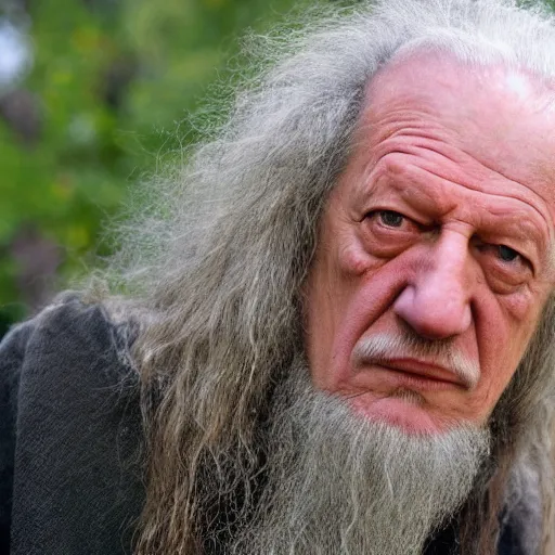 Image similar to werner herzog as gandalf