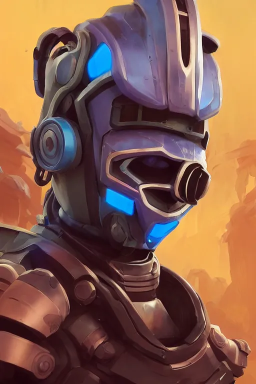 Image similar to epic mask helmet robot ninja portrait stylized as fornite style game design fanart by concept artist gervasio canda, behance hd by jesper ejsing, by rhads, makoto shinkai and lois van baarle, ilya kuvshinov, rossdraws global illumination radiating a glowing aura global illumination ray tracing hdr render in unreal engine 5