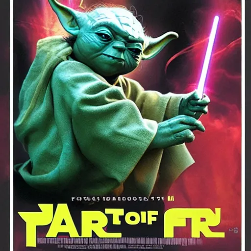 Image similar to Yoda in the movie poster for Portrait of a Lady on Fire