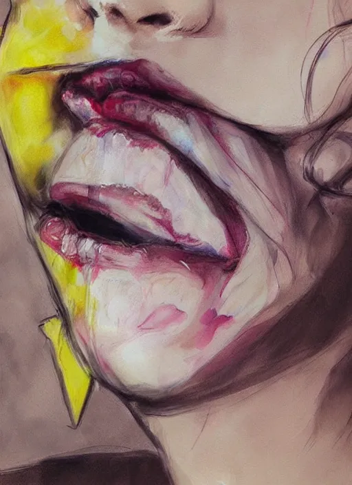 Image similar to pikachu of teeth by agnes cecile