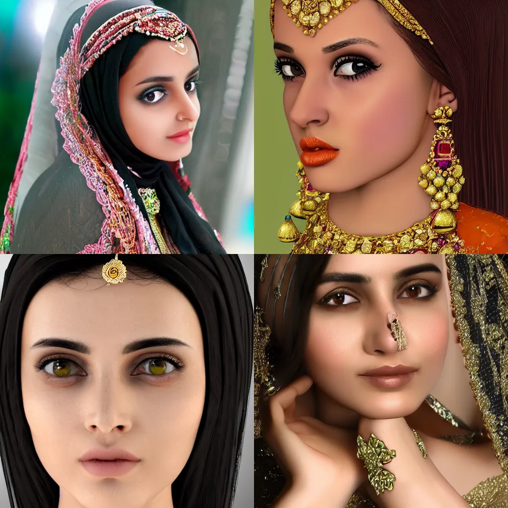 Prompt: Amna my dream girl, 8k, high definition, highly detailed, photo-realistic