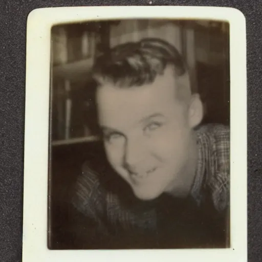 Image similar to 1 9 5 0 s polaroid picture of mr mine