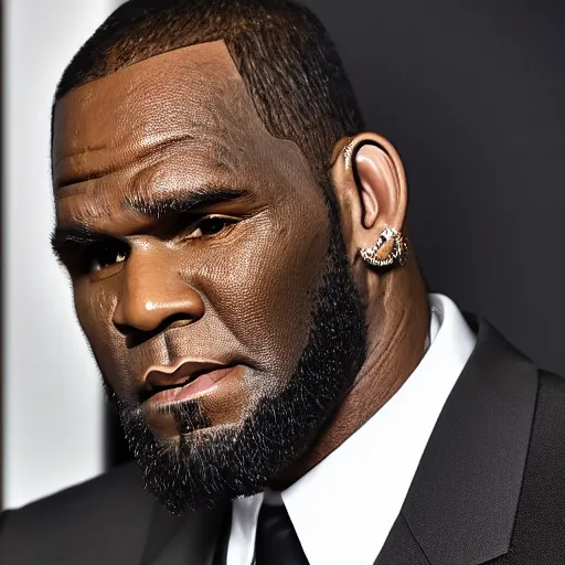 Image similar to r kelly with large earlobs