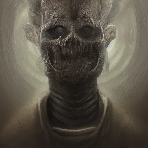 Image similar to a photograph of Ben Wyatt from television comedy Parks and Rec. sci-fi concept art by giger and beksinski and szukalski and wlop and pete mohrbacher, digital art, highly detailed, intricate, horror, sharp focus, Trending on Artstation HQ, deviantart