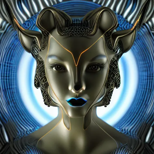 Image similar to hyperrealistic futuristic highly detailed chimera woman on the mars sharp focus in the style of modern art deco and retro by rene lalique 8 k