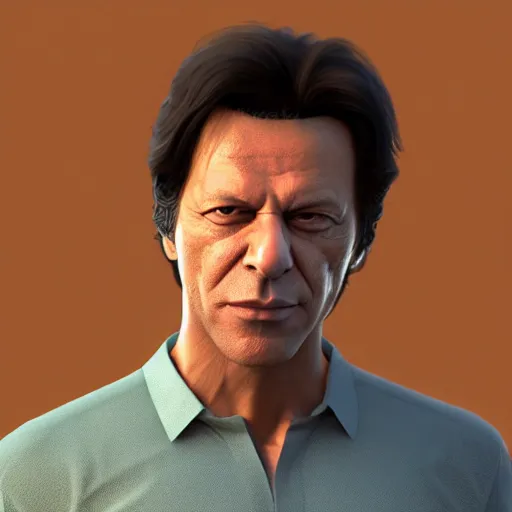 Image similar to imran khan, 3 d meta human, 8 k resolution, made in unreal engine 4