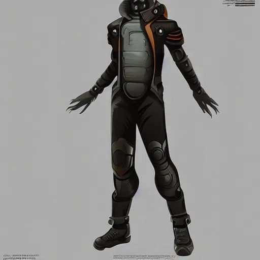 Image similar to character design, elite scientist, scifi, concept art by jama jurabaev, hugo ferdinand boss high quality, brush stroke, trending on artstation, full body