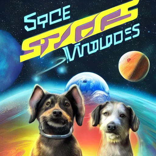 Image similar to space dogs,