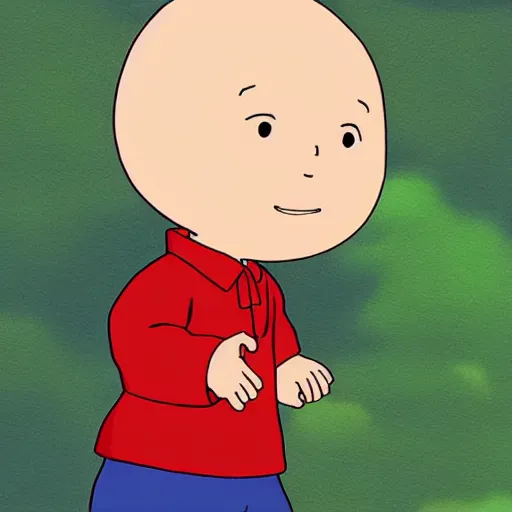 Prompt: teletabis, caillou style, beautiful manga anime studio ghibli,