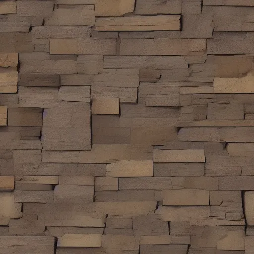 Image similar to a painterly stylized stone cladding texture