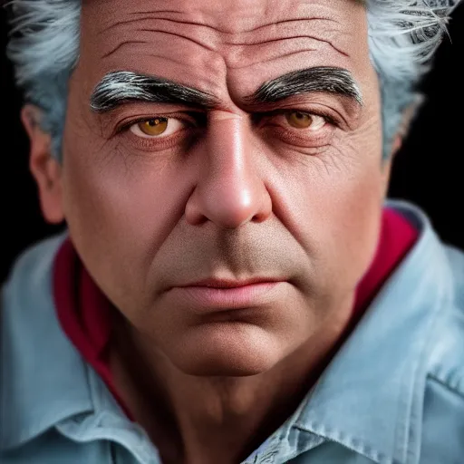 Image similar to rick sanchez closeup photograph dslr photorealistic, studio lighting, ektachrome, detailed, intricate, face detail, perfect face, fine detailes, realistic shaded, fine - face, pretty face