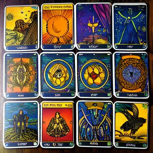 Image similar to tarot cards