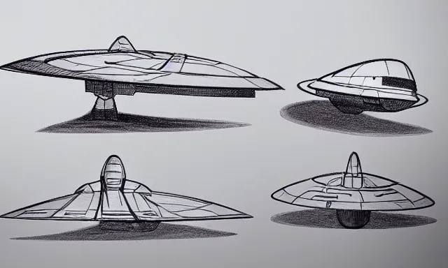 Image similar to spaceship sketches