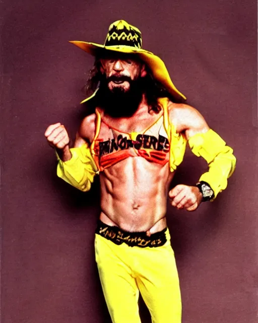 Image similar to Nacho Man Randy Savage