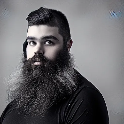 Image similar to fat bearded vlad savelyev