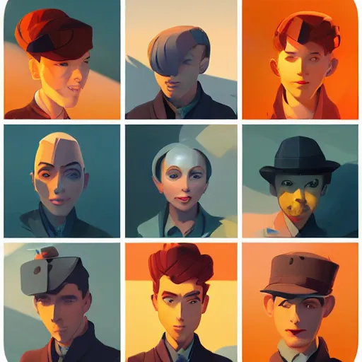 Image similar to face icon stylized minimalist m. a. s. h., loftis, cory behance hd by jesper ejsing, by rhads, makoto shinkai and lois van baarle, ilya kuvshinov, rossdraws global illumination