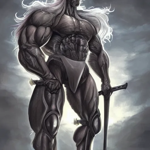 Image similar to a musclebound anthropomorphized horse with a magnificently muscular physique wearing a tight kevlar battle outfit while protecting a facility, long white hair, equine, anthro art, furaffinity, highly detailed, digital painting, artstation, sharp focus, concept art, illustration, art by artgerm, greg rutkowski, wlop