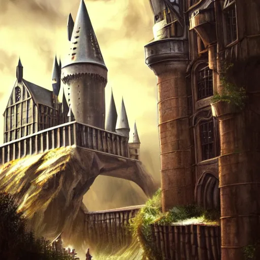 Image similar to hogwarts, dynamic lighting, photorealistic fantasy concept art, trending on art station, stunning visuals, creative, cinematic, ultra detailed