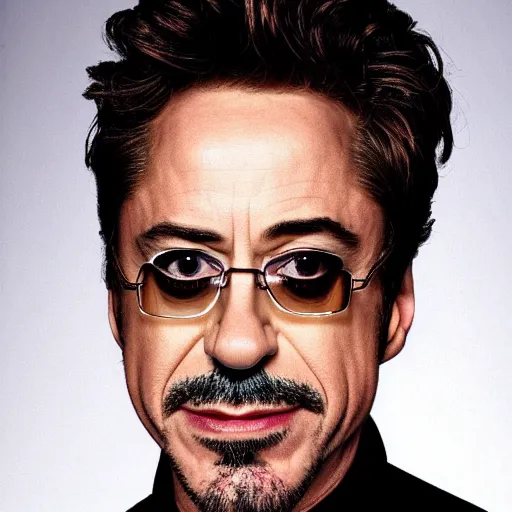Image similar to robert downey jr as a rotten inanimate corpse with rotten flesh on his face, robert downey jr stars in weekend at bernie's 3, bernie goes to vegas