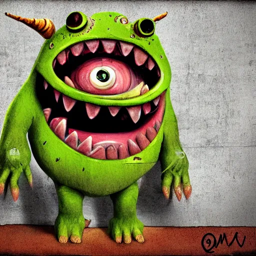 Image similar to monster by qimmy shimmy