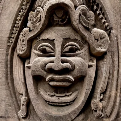 Image similar to bali carving