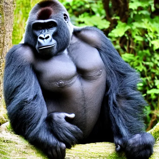 Prompt: gorilla with hat nft