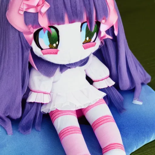 Prompt: cute fumo plush girl