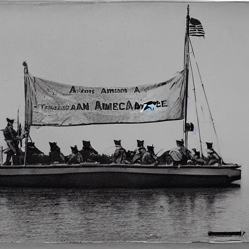 Image similar to the american was of canadian annexation 1 8 9 3 sepia tone photograph