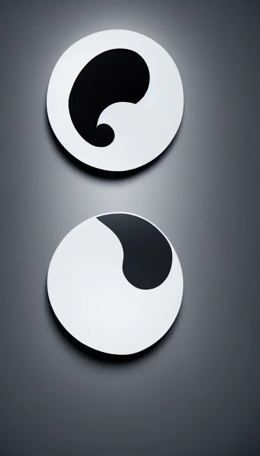 Prompt: Abstract representation of ying Yang concept, with Octane