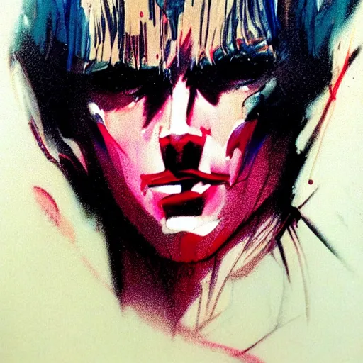 Image similar to citizen portrait soft light painted by bill sienkiewicz and bob peak, inspired by akira anime, smooth face feature, intricate oil painting, high detail illustration, sharp high detail, manga and anime 1 9 9 9