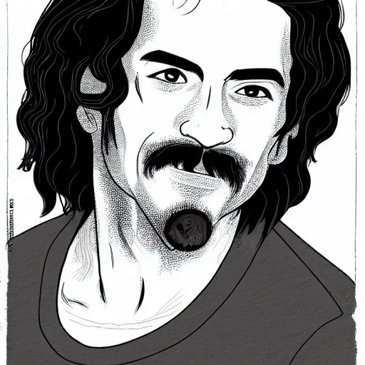 Image similar to precisely drawn illustration of inigo montoya drawn in the style of studio ghibli, full color, anime, manga style