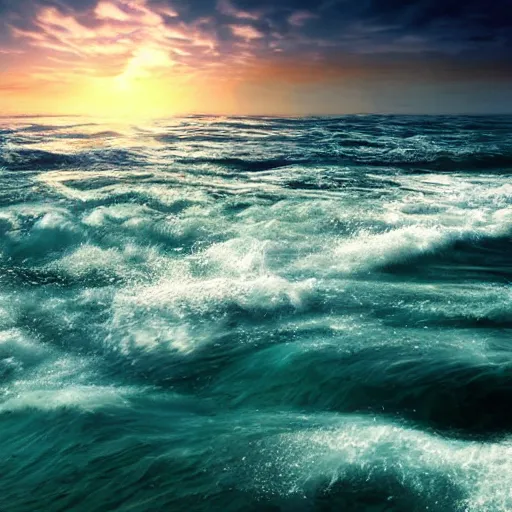 Image similar to the great white sea, stunning hd artwork