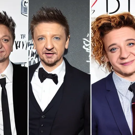 Prompt: jeremy renner, drew gooden the youtuber, and danny gonzalez