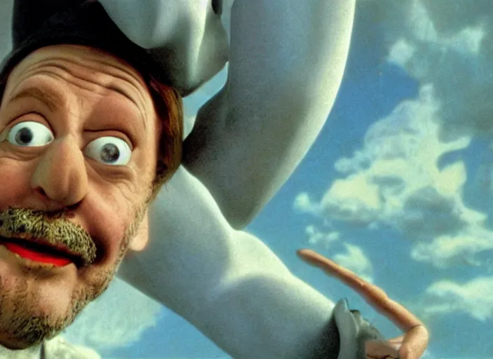 Prompt: ! dream a still image from an animation movie by terry gilliam and walt disney, technicolor 4 k