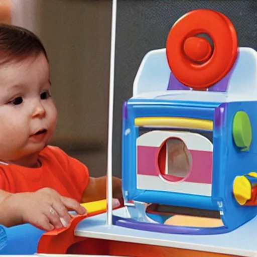 Image similar to fisher price guillotine