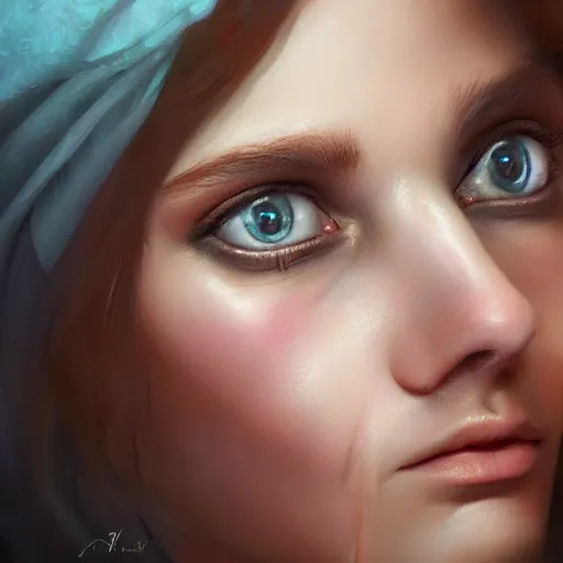 Image similar to digital painting by annie ralli, artgem, fullshot, color painting, hyperrealistic, concept art, oil painting, masterpiece, concept art, trending on deviantart, realistic and detailed face, highly detailed, high quality, 8 k, soft lighting, fancy colors, fantasy, cinematic, high coherence